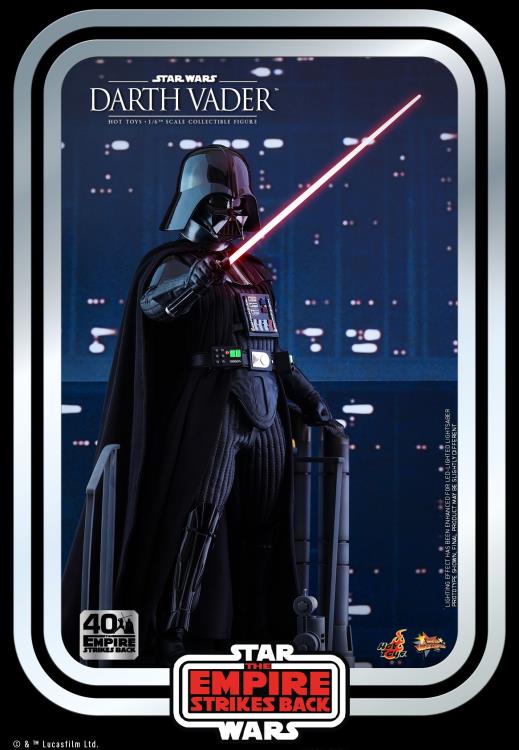 Star Wars: The Empire Strikes Back 40th Anniversary MMS572 Darth Vader 1/6 Scale Collectible Figure Gallery Image 7