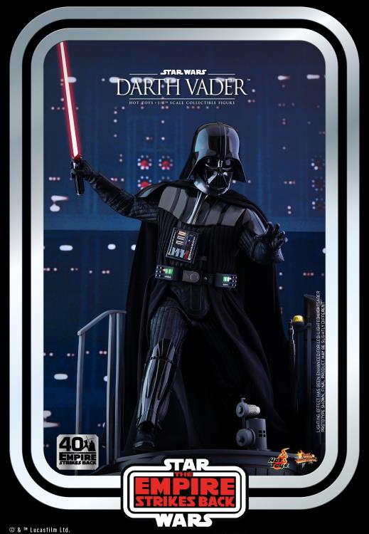 Star Wars: The Empire Strikes Back 40th Anniversary MMS572 Darth Vader 1/6 Scale Collectible Figure Gallery Image 9