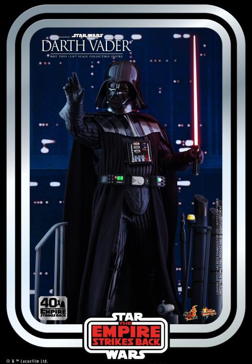 Star Wars: The Empire Strikes Back 40th Anniversary MMS572 Darth Vader 1/6 Scale Collectible Figure Gallery Image 5
