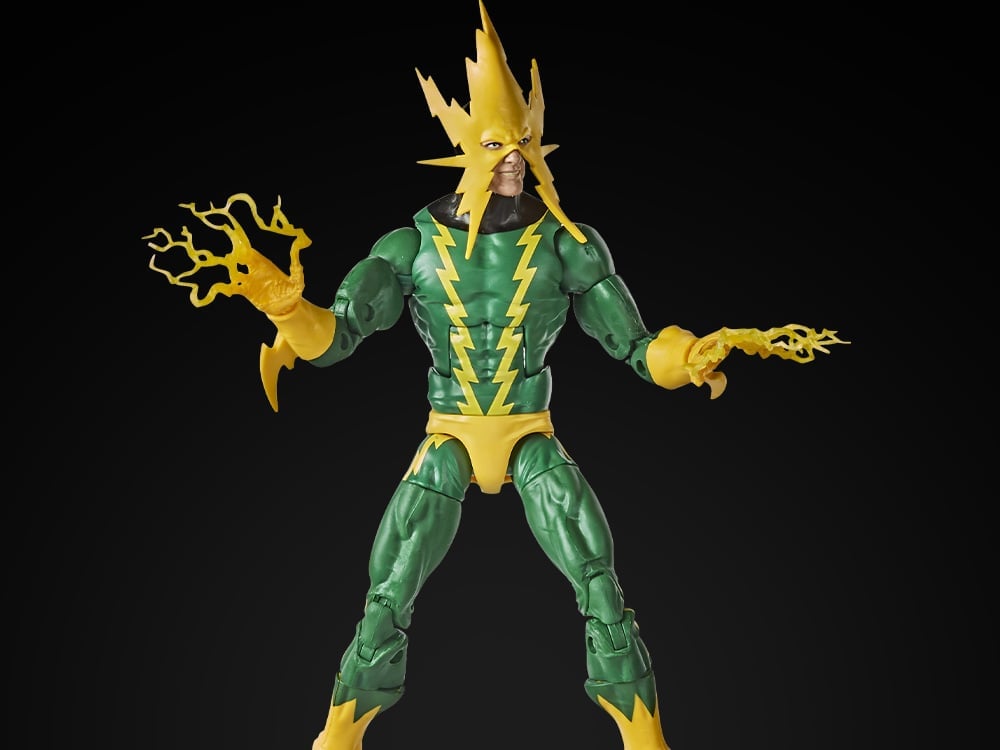 Spider-Man Marvel Legends Retro Collection Marvel's Electro Action Figure Gallery Image 1