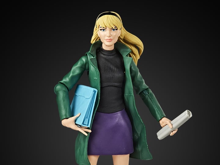 Spider-Man Marvel Legends Retro Collection Gwen Stacy Action Figure Gallery Image 1