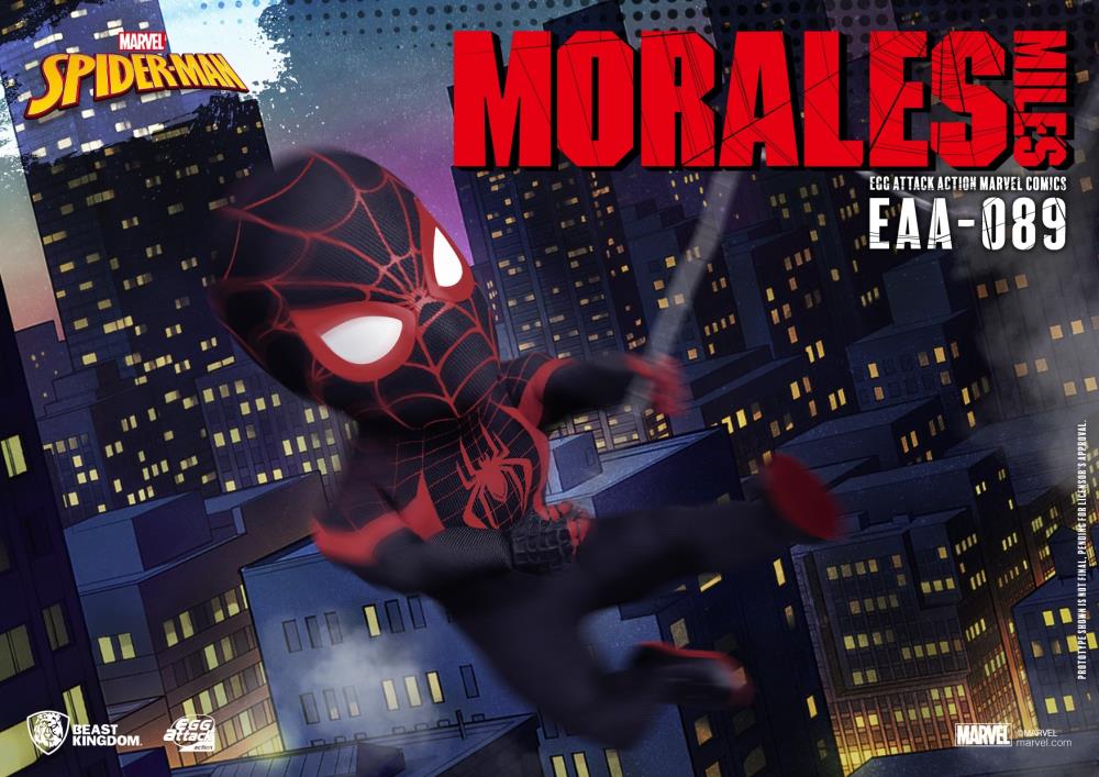 Marvel Egg Attack Action EAA-089 Spider-Man (Miles Morales) Gallery Image 3