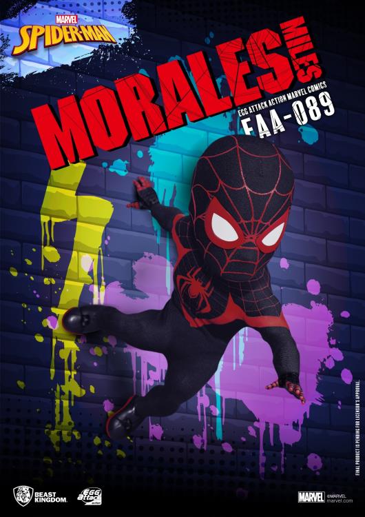 Marvel Egg Attack Action EAA-089 Spider-Man (Miles Morales) Gallery Image 5