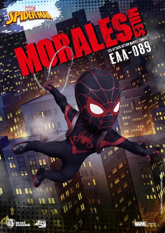 Marvel Egg Attack Action EAA-089 Spider-Man (Miles Morales) Gallery Image 4