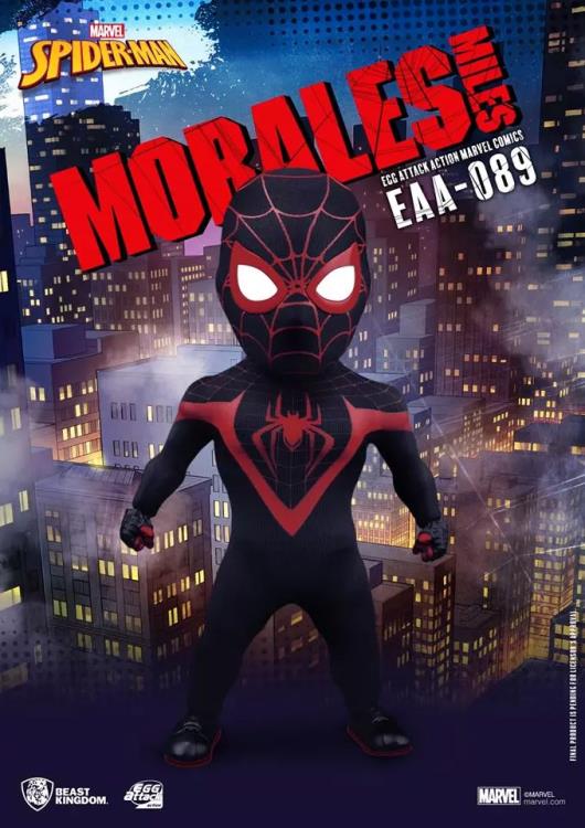 Marvel Egg Attack Action EAA-089 Spider-Man (Miles Morales) Gallery Image 6
