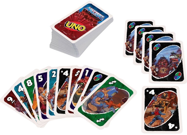 Masters of the Universe Origins UNO Card Game Gallery Image 3