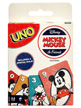 Disney Mickey Mouse & Friends UNO Card Game Gallery Image 2