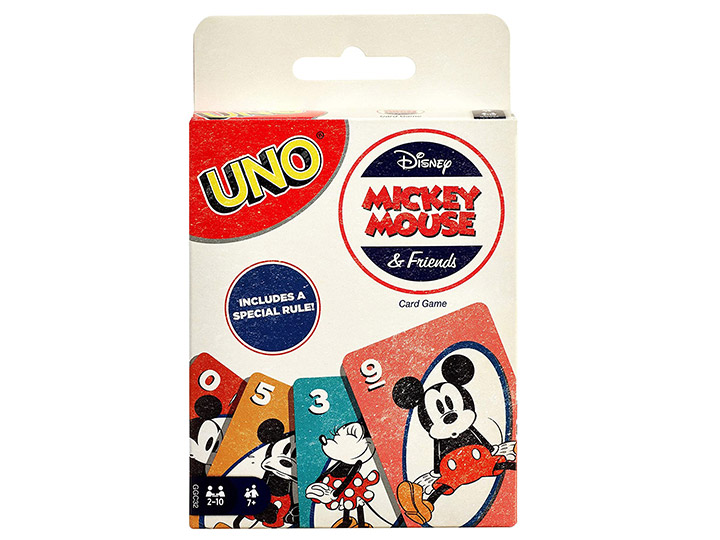 Disney Mickey Mouse & Friends UNO Card Game Gallery Image 1