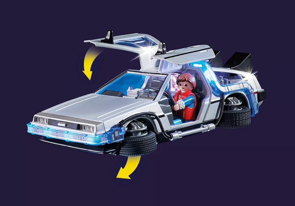 Back to the Future Playmobil DeLorean Time Machine Set Gallery Image 14
