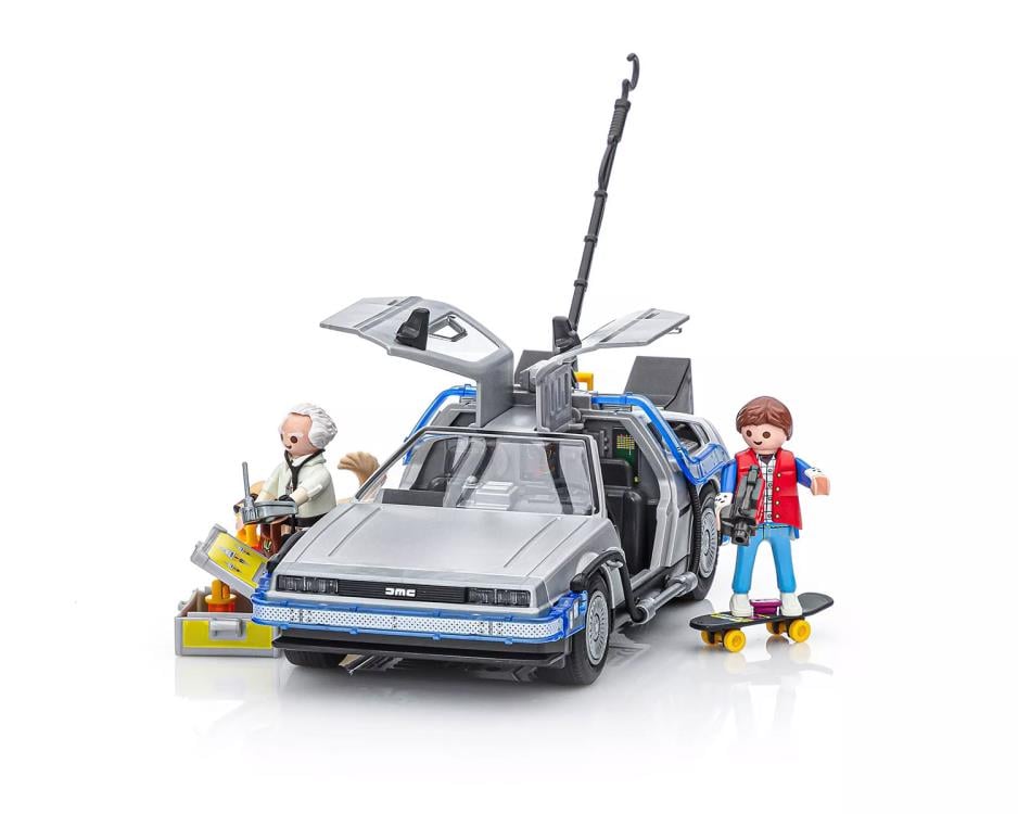Back to the Future Playmobil DeLorean Time Machine Set Gallery Image 9