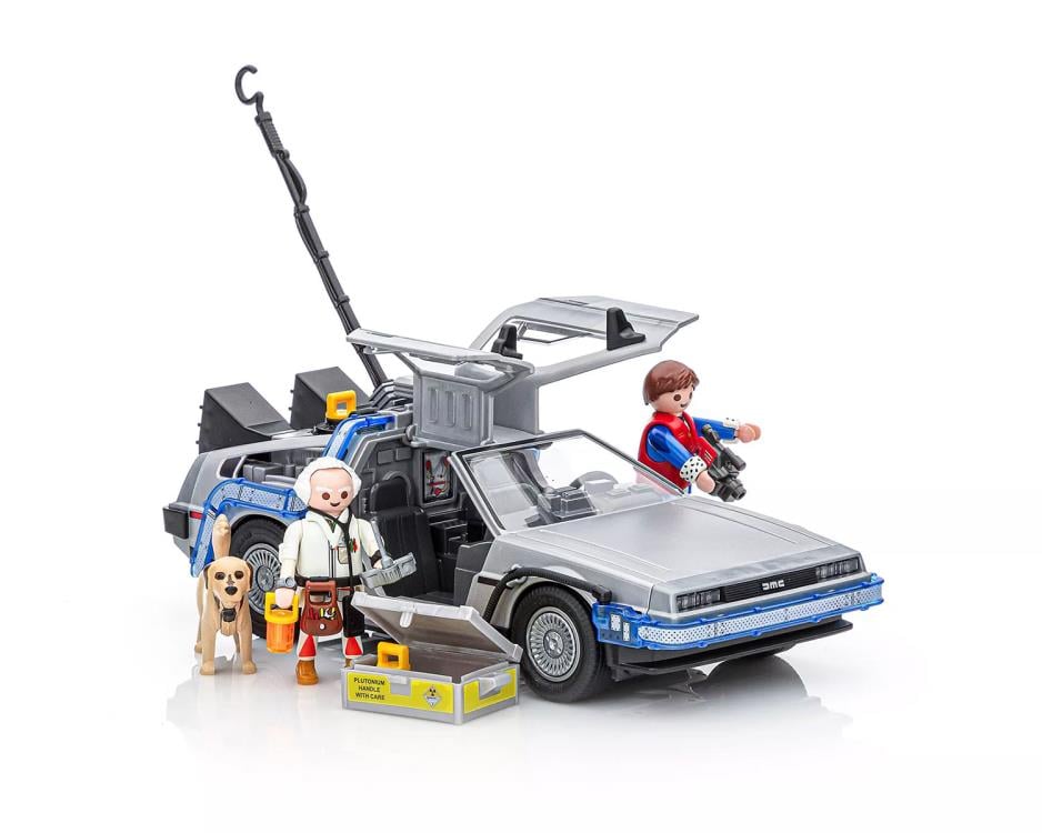 Back to the Future Playmobil DeLorean Time Machine Set Gallery Image 7