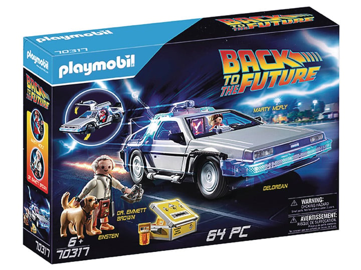 Back to the Future Playmobil DeLorean Time Machine Set Gallery Image 1