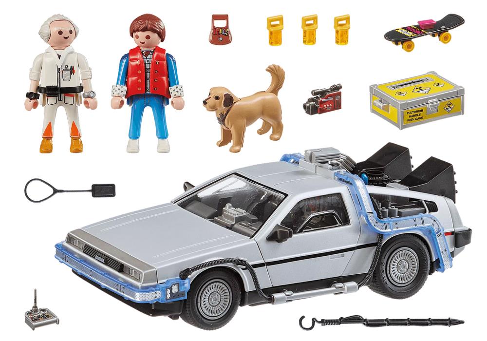 Back to the Future Playmobil DeLorean Time Machine Set Gallery Image 15