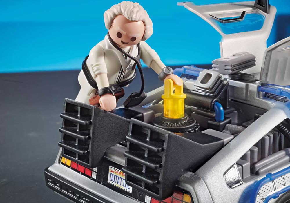 Back to the Future Playmobil DeLorean Time Machine Set Gallery Image 11