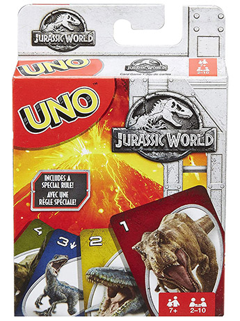 Jurassic World UNO Card Game Gallery Image 2