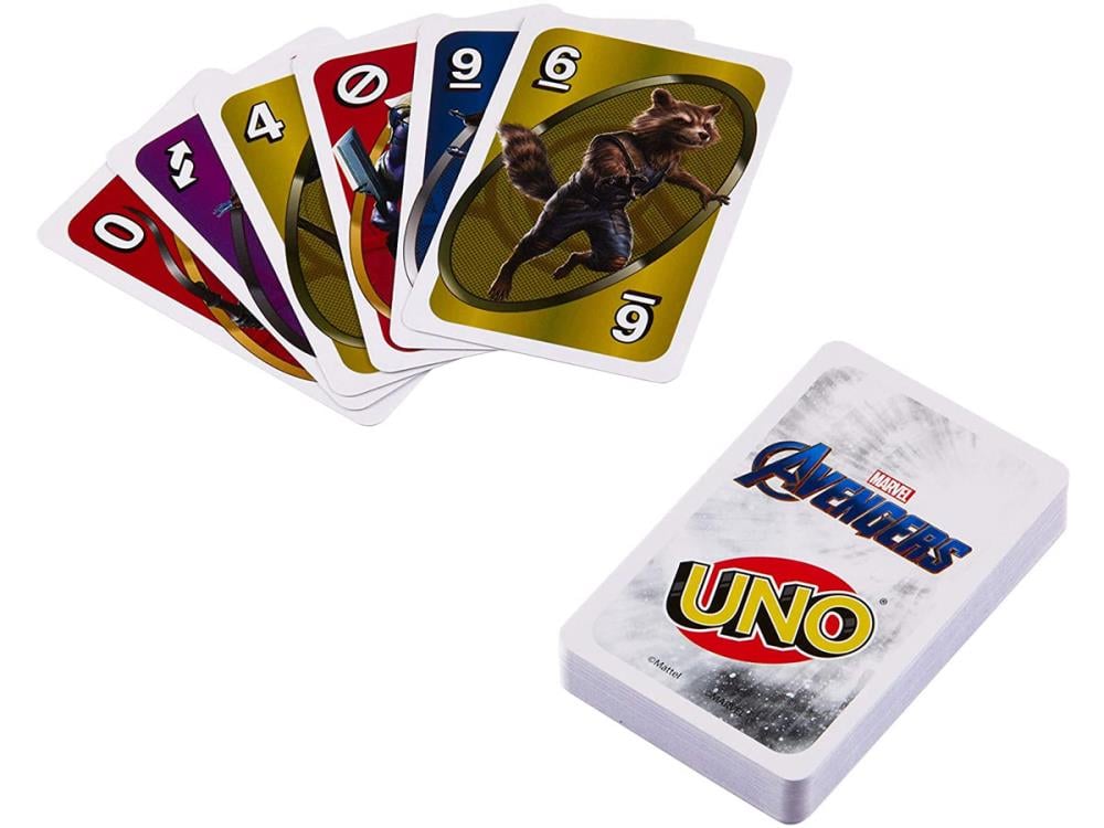 Marvel Avengers UNO Card Game Gallery Image 3
