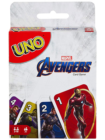 Marvel Avengers UNO Card Game Gallery Image 2