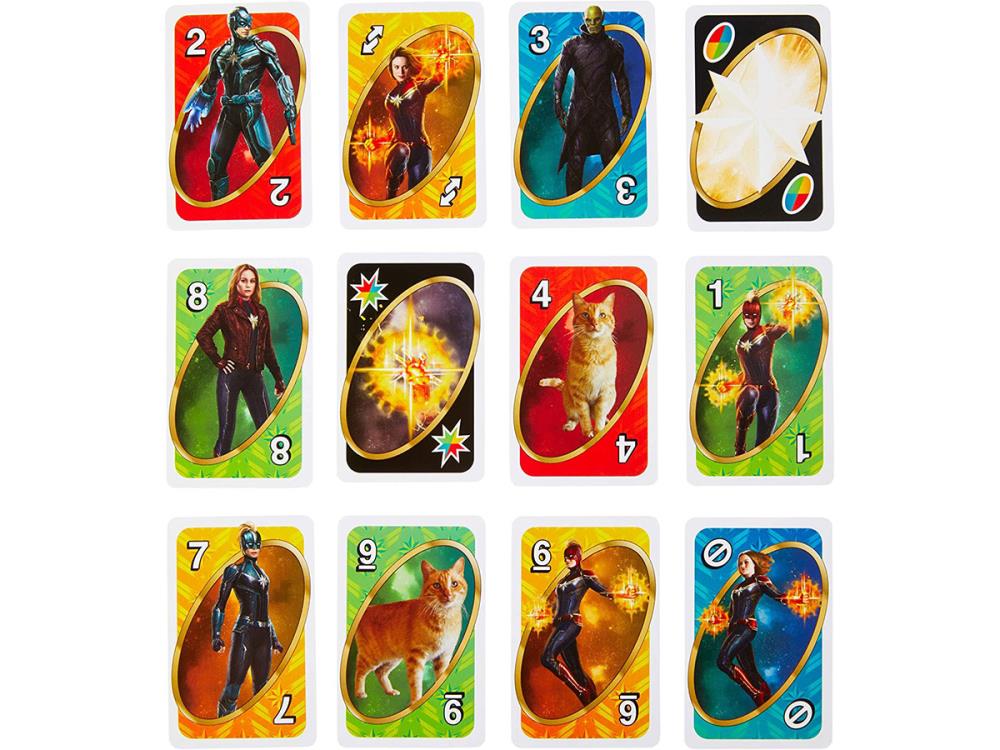 Marvel Avengers UNO Card Game Gallery Image 4