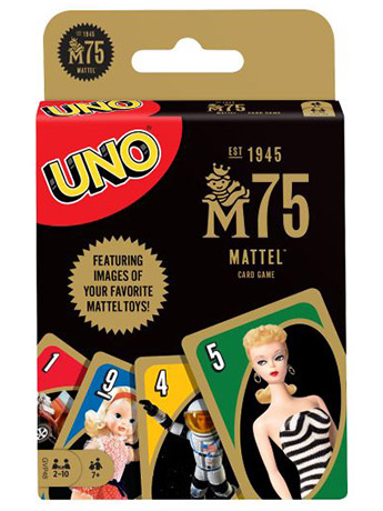 Mattel 75th Anniversary UNO Card Game Gallery Image 2