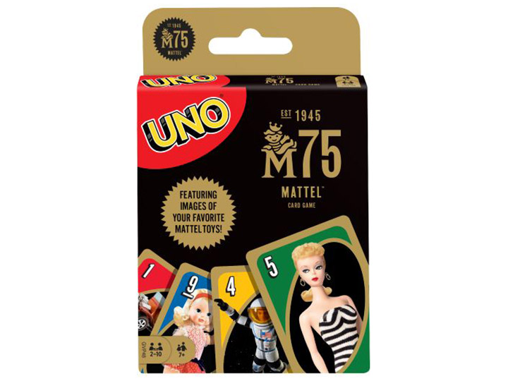 Mattel 75th Anniversary UNO Card Game Gallery Image 1