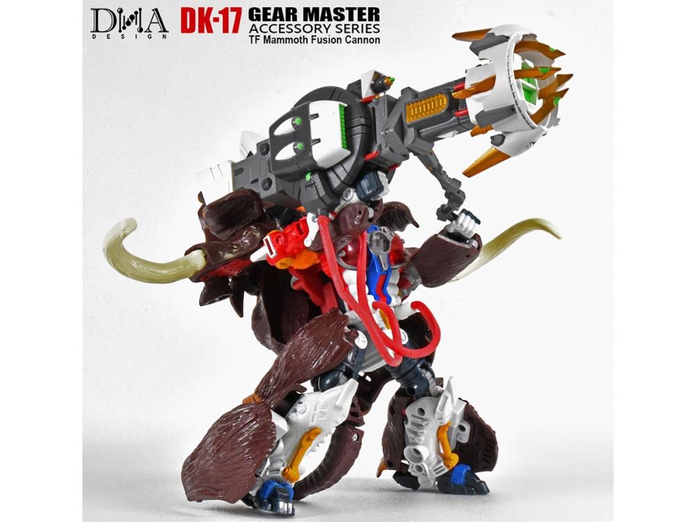 DK-17 Gear Master Accessory Series Mammoth Fusion Cannon (With Bonus) Gallery Image 7
