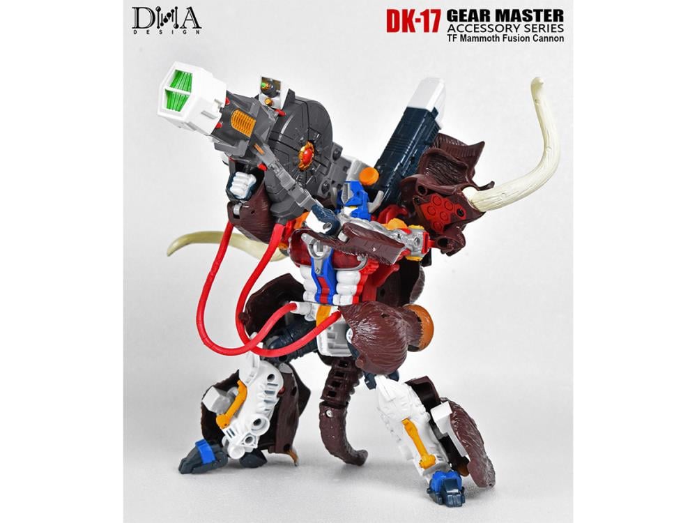 DK-17 Gear Master Accessory Series Mammoth Fusion Cannon (With Bonus) Gallery Image 6