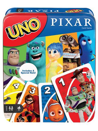 Pixar UNO Card Game Gallery Image 2