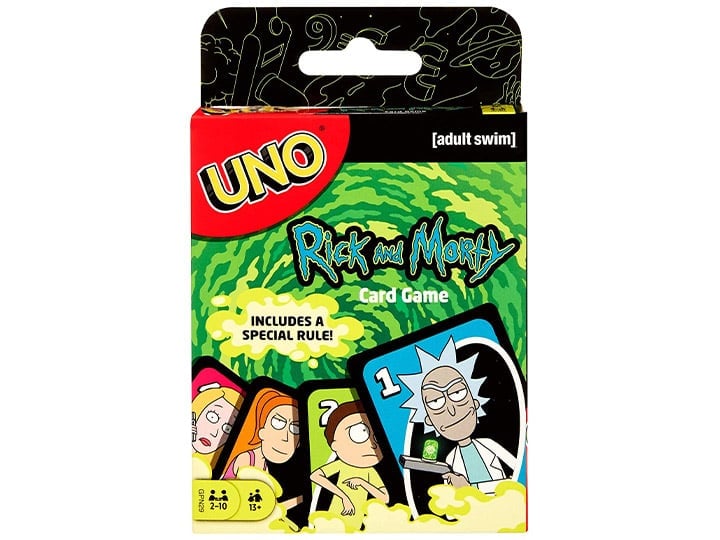 Rick and Morty UNO Card Game Gallery Image 1