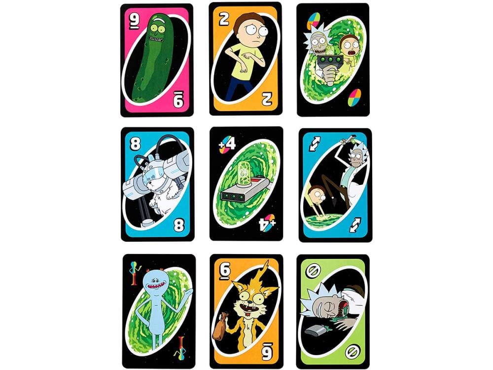 Rick and Morty UNO Card Game Gallery Image 4