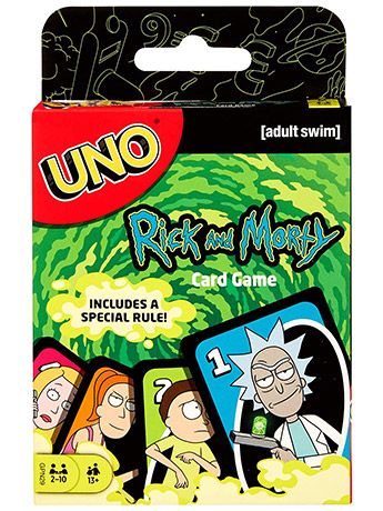 Rick and Morty UNO Card Game Gallery Image 2