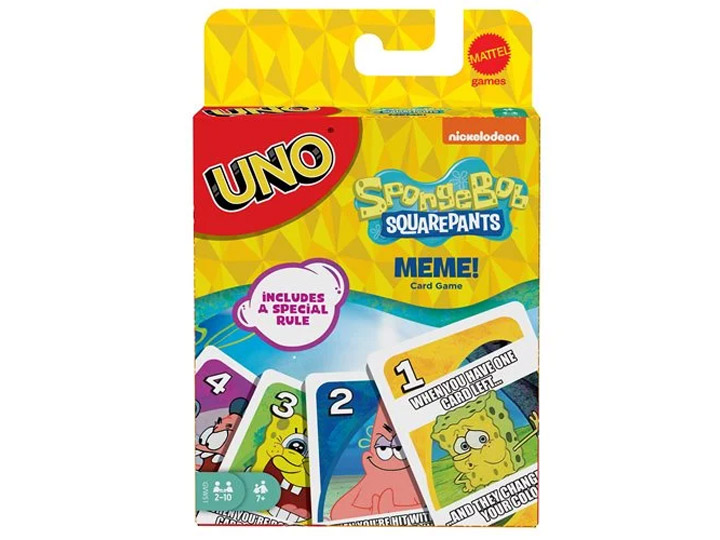 SpongeBob SquarePants Meme UNO Card Game Gallery Image 1