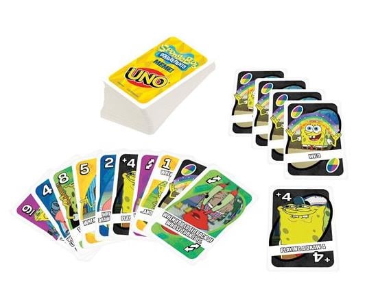 SpongeBob SquarePants Meme UNO Card Game Gallery Image 3