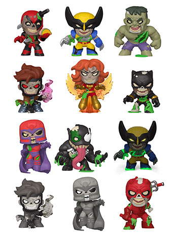 Marvel Zombies Mystery Minis Specialty Series Box of 12 Figures Gallery Image 2