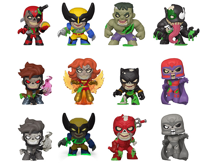 Marvel Zombies Mystery Minis Specialty Series Box of 12 Figures Gallery Image 1