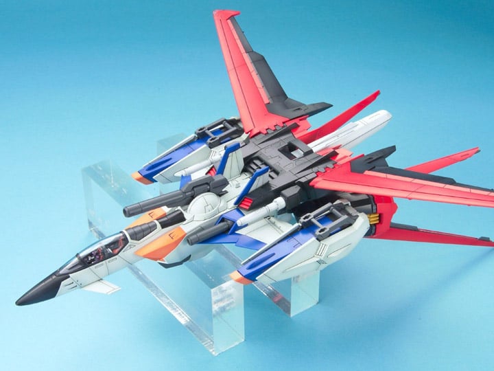 Mobile Suit Gundam SEED PG Skygrasper + Aile Striker 1/60 Scale Model Kit Gallery Image 1