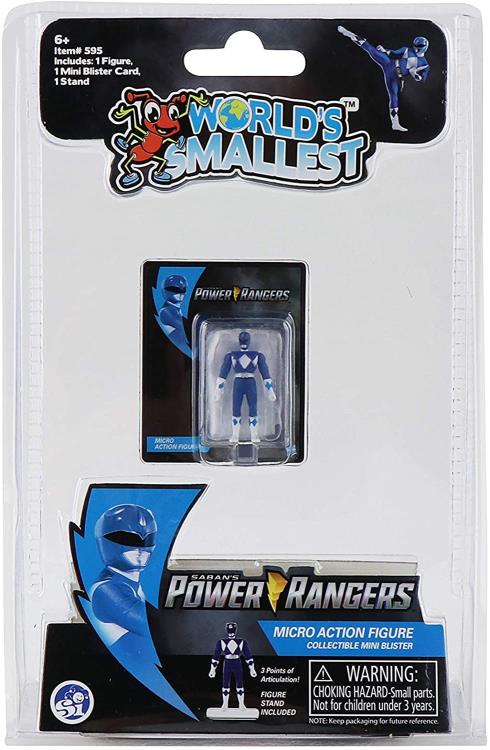 Mighty Morphin Power Rangers World’s Smallest Set of 6 Micro Action Figures Gallery Image 12