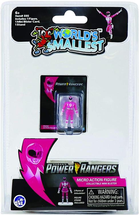 Mighty Morphin Power Rangers World’s Smallest Set of 6 Micro Action Figures Gallery Image 14