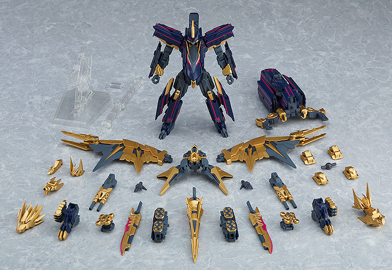 Shinkansen Henkei Robo Shinkalion Moderoid Black Shinkalion Model Kit Gallery Image 11