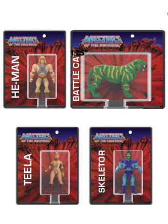 Masters of the Universe World’s Smallest Set of 4 Micro Action Figures