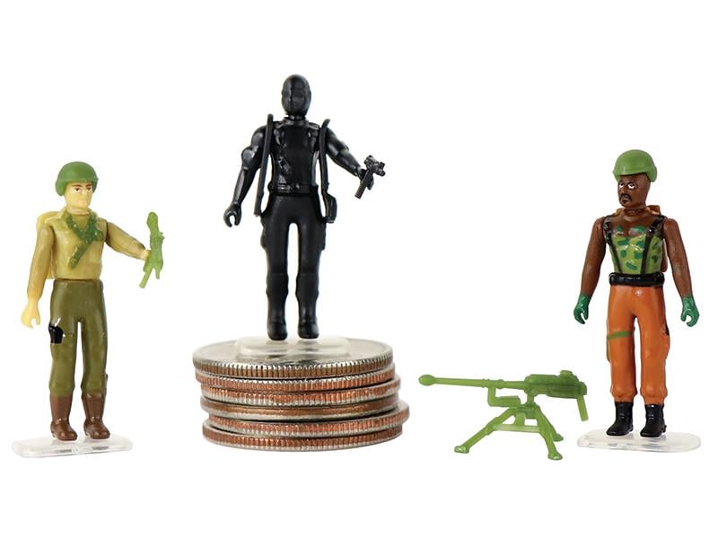 G.I. Joe vs Cobra World’s Smallest Set of 3 Micro Action Figures Gallery Image 7