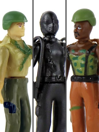 G.I. Joe vs Cobra World’s Smallest Set of 3 Micro Action Figures Gallery Image 2
