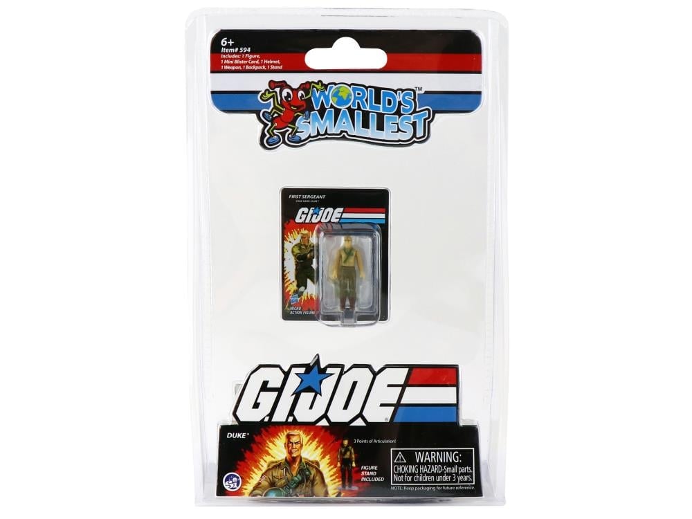 G.I. Joe vs Cobra World’s Smallest Set of 3 Micro Action Figures Gallery Image 13