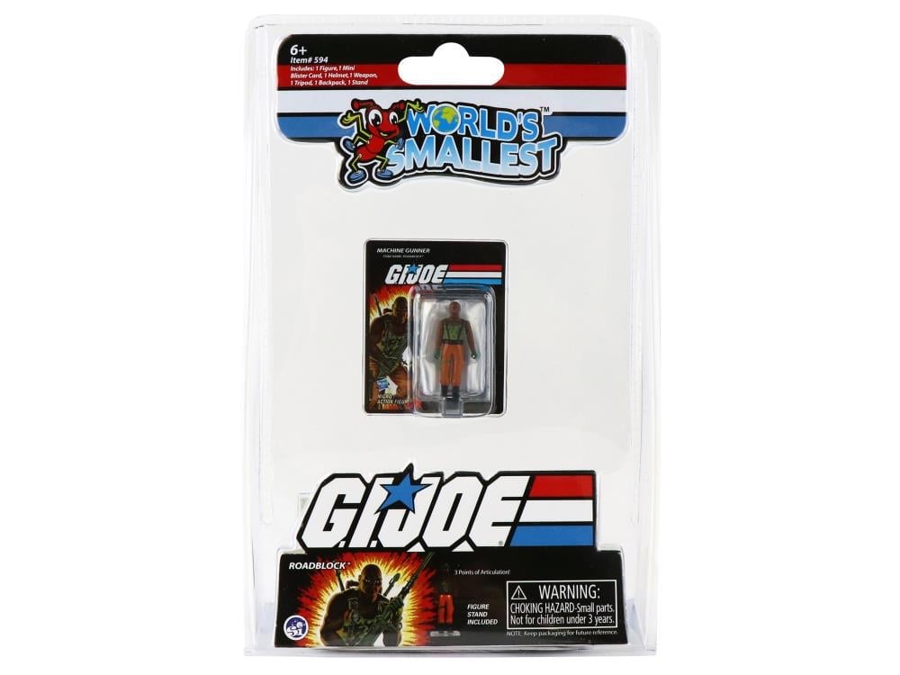 G.I. Joe vs Cobra World’s Smallest Set of 3 Micro Action Figures Gallery Image 11