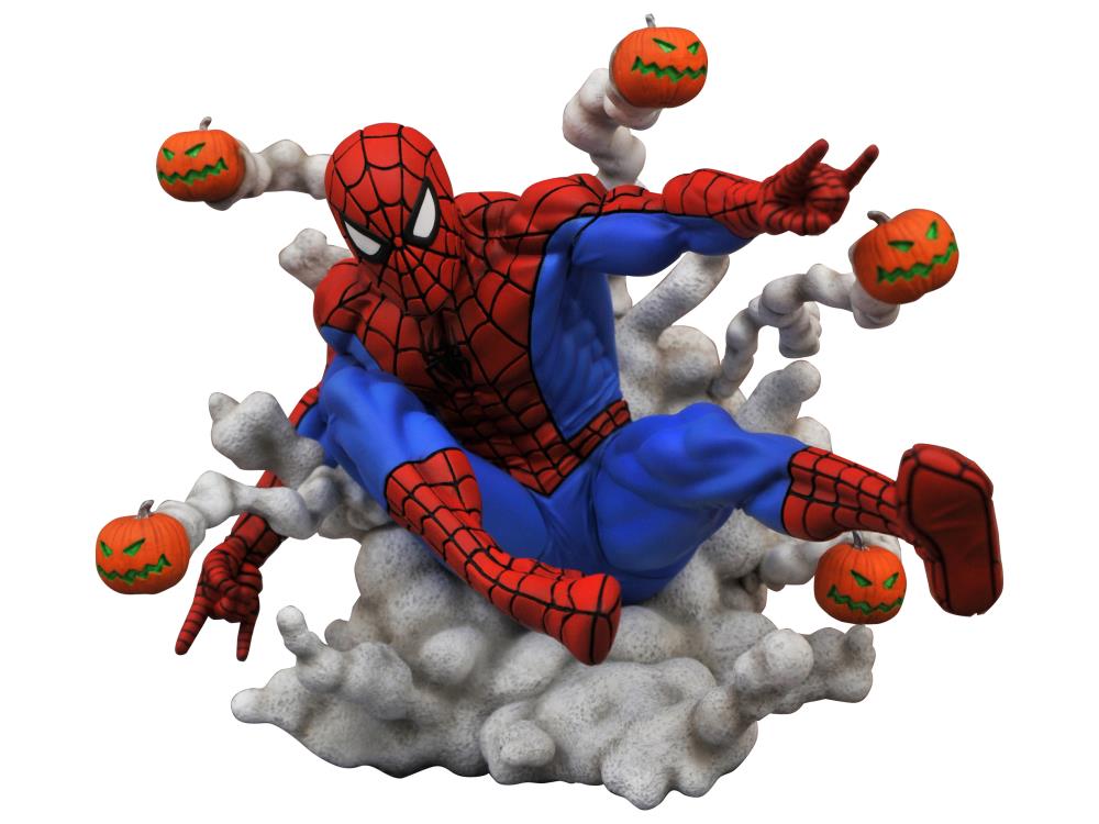 Marvel Gallery Pumpkin Bomb Spider-Man Figure Diorama Gallery Image 3