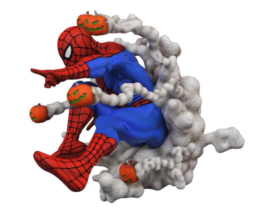 Marvel Gallery Pumpkin Bomb Spider-Man Figure Diorama Gallery Image 5
