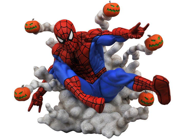 Marvel Gallery Pumpkin Bomb Spider-Man Figure Diorama Gallery Image 1