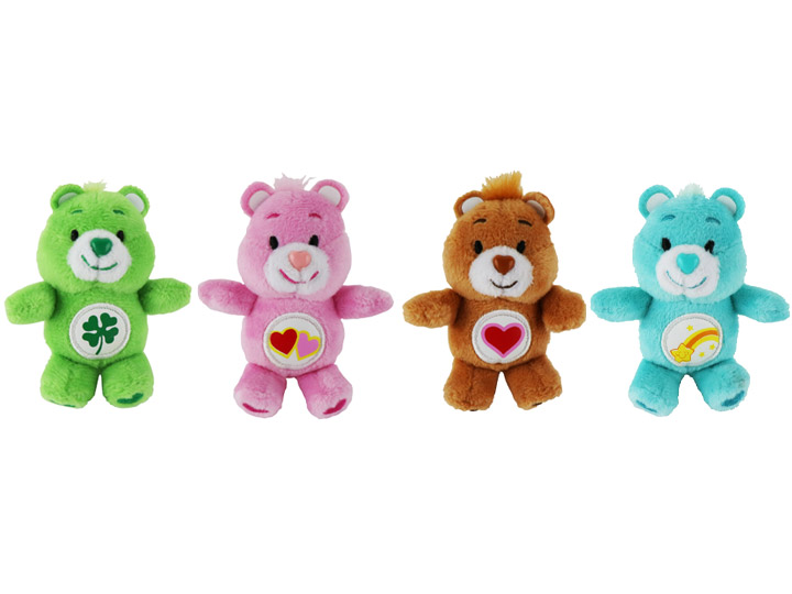 World's Smallest Care Bears Series 2 Set of 4 Plush Gallery Image 1