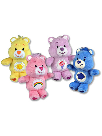 World's Smallest Care Bears Series 1 Set of 4 Plush Gallery Image 2