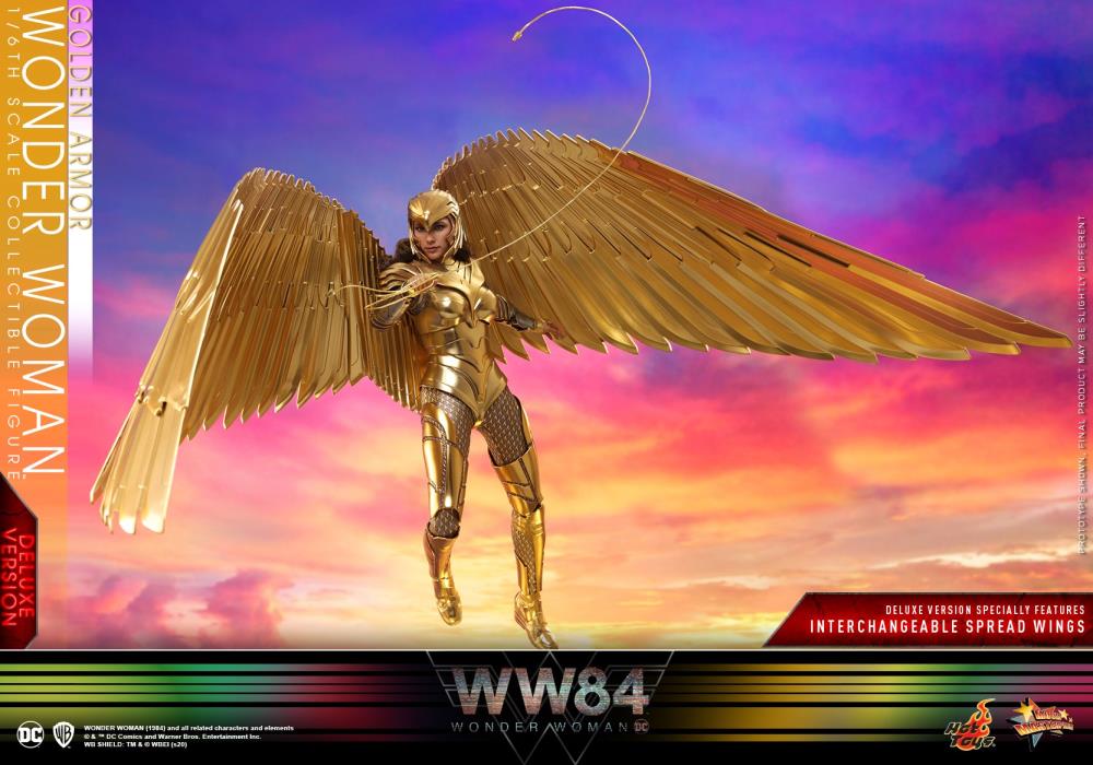 Wonder Woman 1984 MMS578 Golden Armor Wonder Woman (Deluxe Ver.) 1/6th Scale Collectible Figure Gallery Image 6