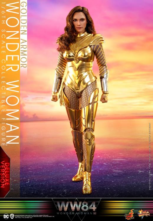 Wonder Woman 1984 MMS578 Golden Armor Wonder Woman (Deluxe Ver.) 1/6th Scale Collectible Figure Gallery Image 3